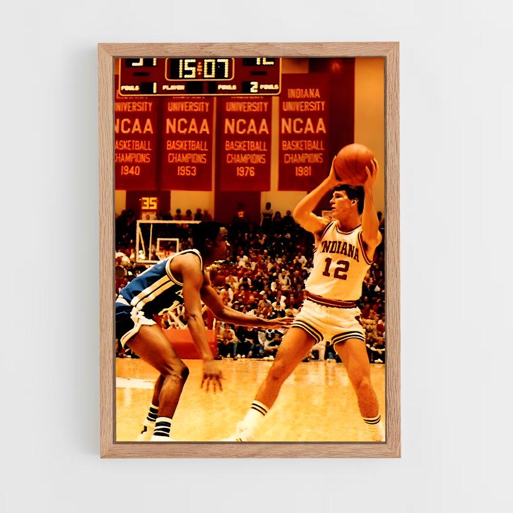 ap-indiana hoosiers-6 cadre Bois clair