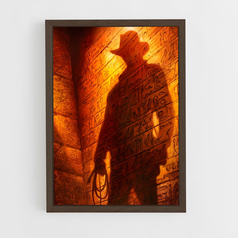 ap-indiana jones-2 cadre Bois foncé