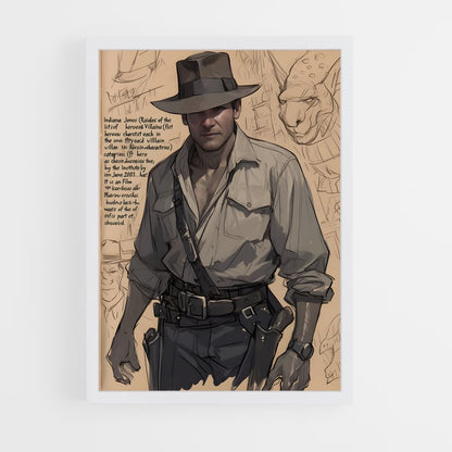 ap-indiana jones-6 cadre Blanc