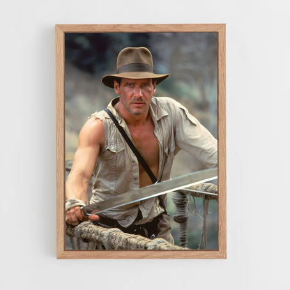 ap-indiana jones-8 cadre Bois clair