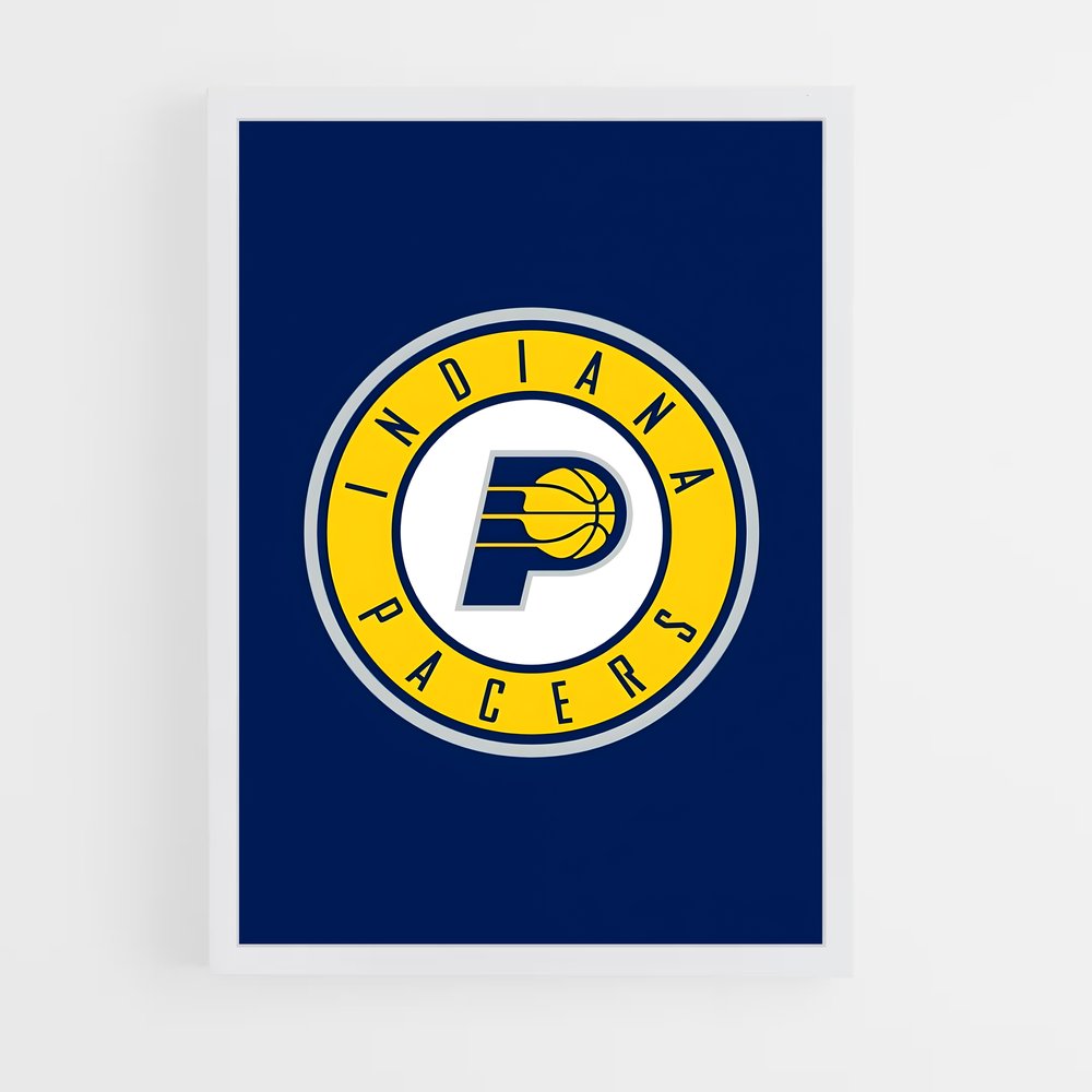 ap-indiana pacers-1 cadre Blanc