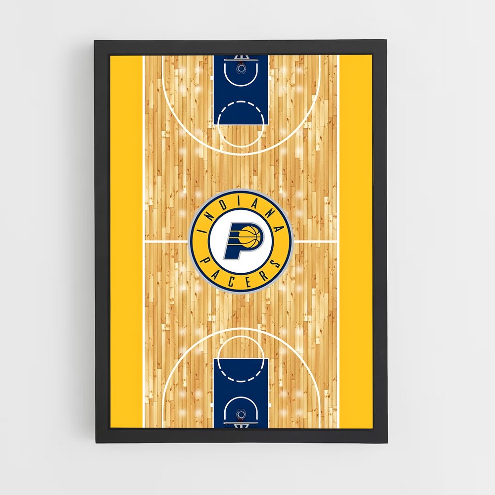 ap-indiana pacers-13 cadre Noir