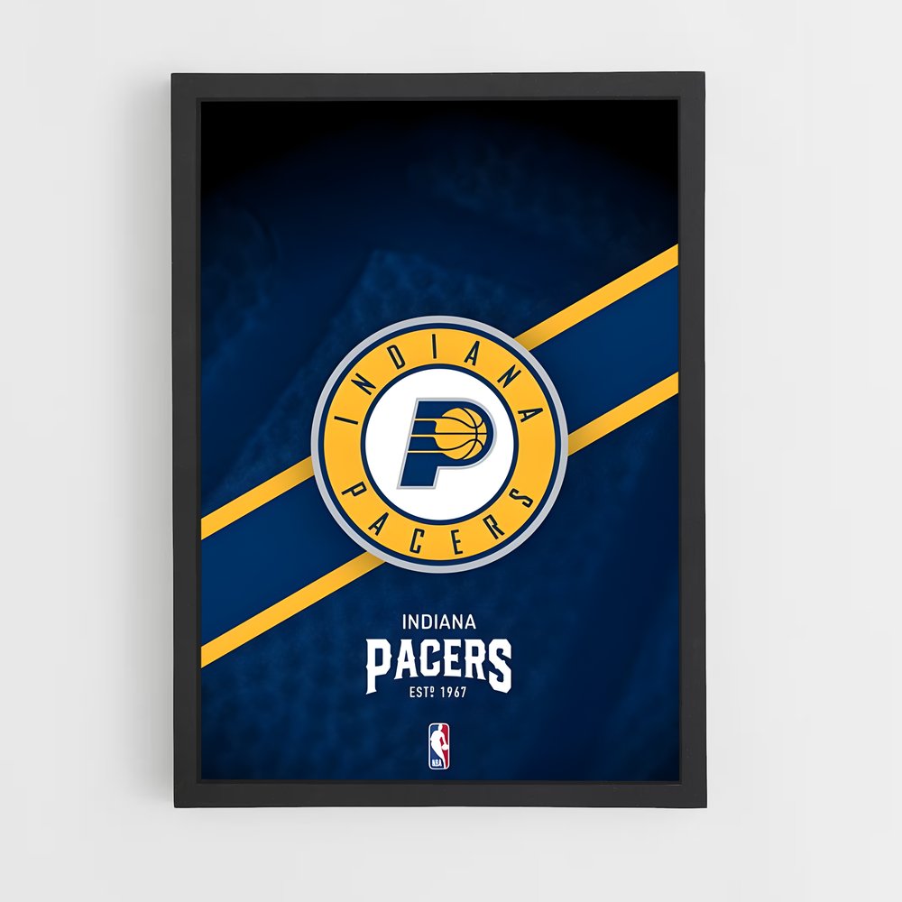 ap-indiana pacers-3 cadre Noir