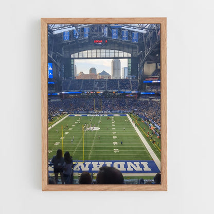 ap-indianapolis colts-1 cadre Bois clair