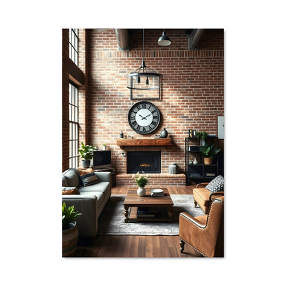Poster L'Horloge de Brique