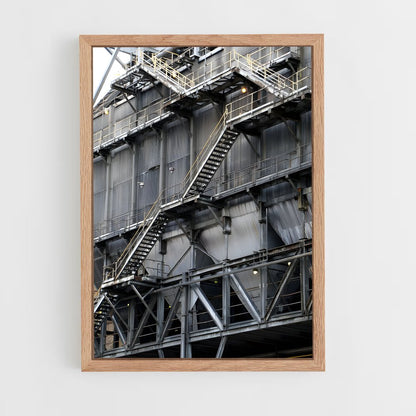 ap-industrial architecture-5 cadre Bois clair