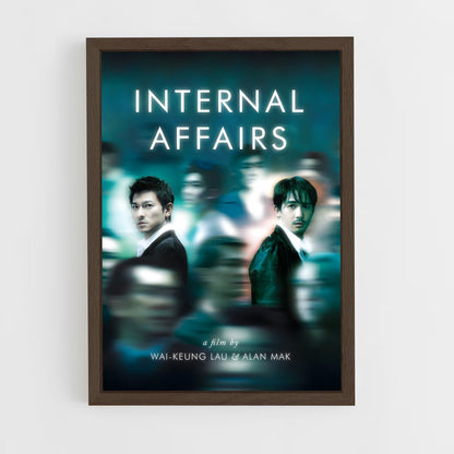 ap-infernal affairs-5 cadre Bois foncé