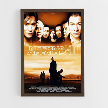 ap-infernal affairs-6 cadre Bois foncé