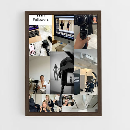 ap-influencers-1 cadre Bois foncé