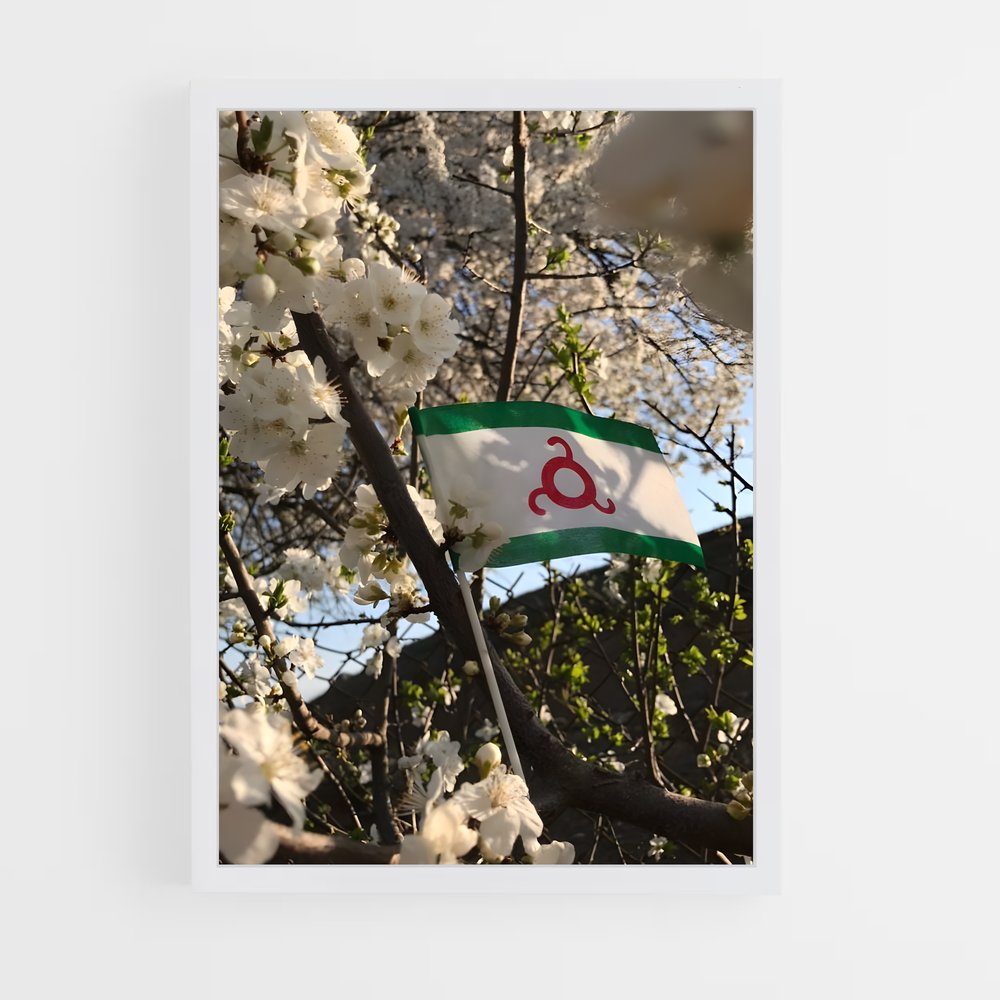 ap-ingushetia flag-2 cadre Blanc