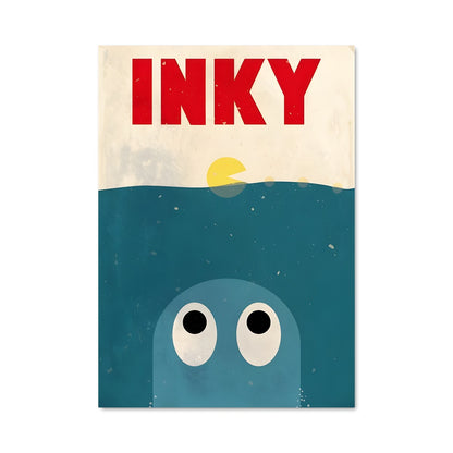 Poster Inky Whale