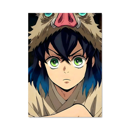 Poster La Fille au Masque de Sanglier