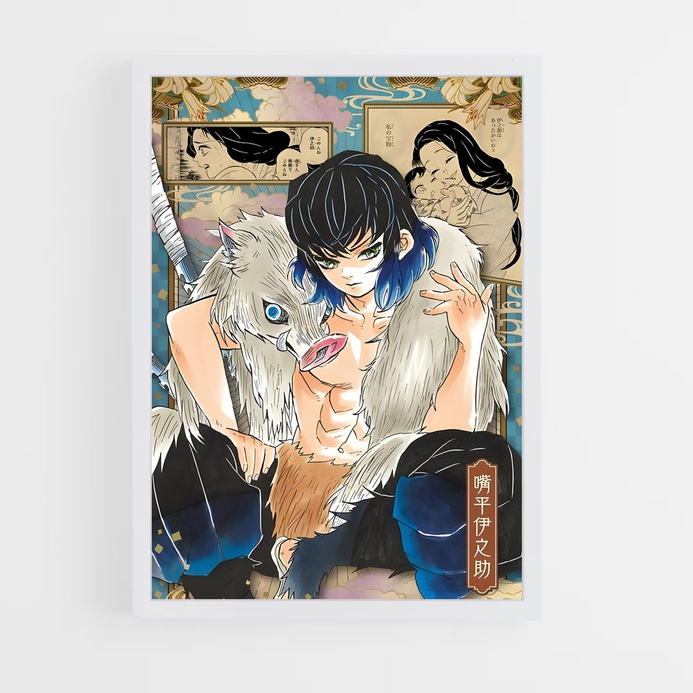 ap-inosuke hashibira-5 cadre Blanc