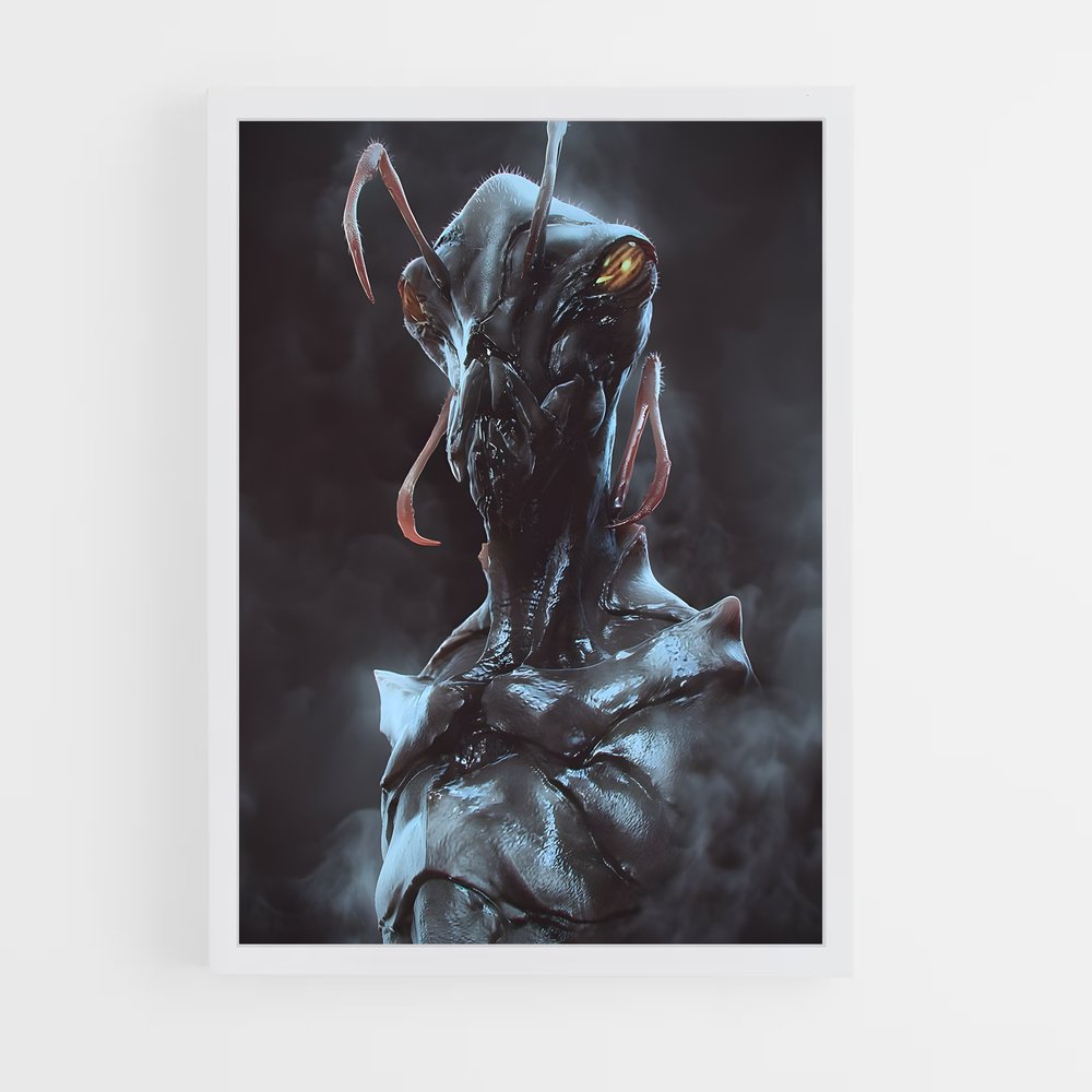 ap-insectoid alien-2 cadre Blanc