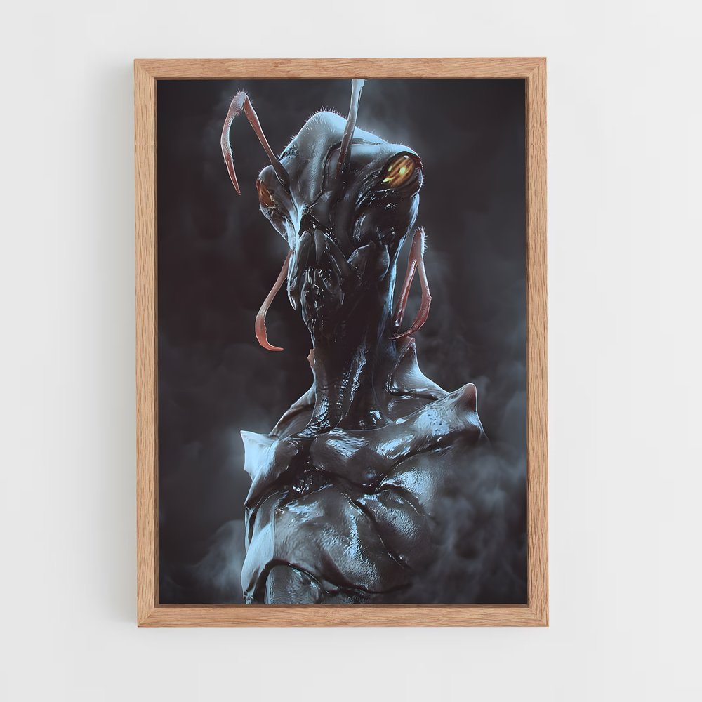ap-insectoid alien-2 cadre Bois clair