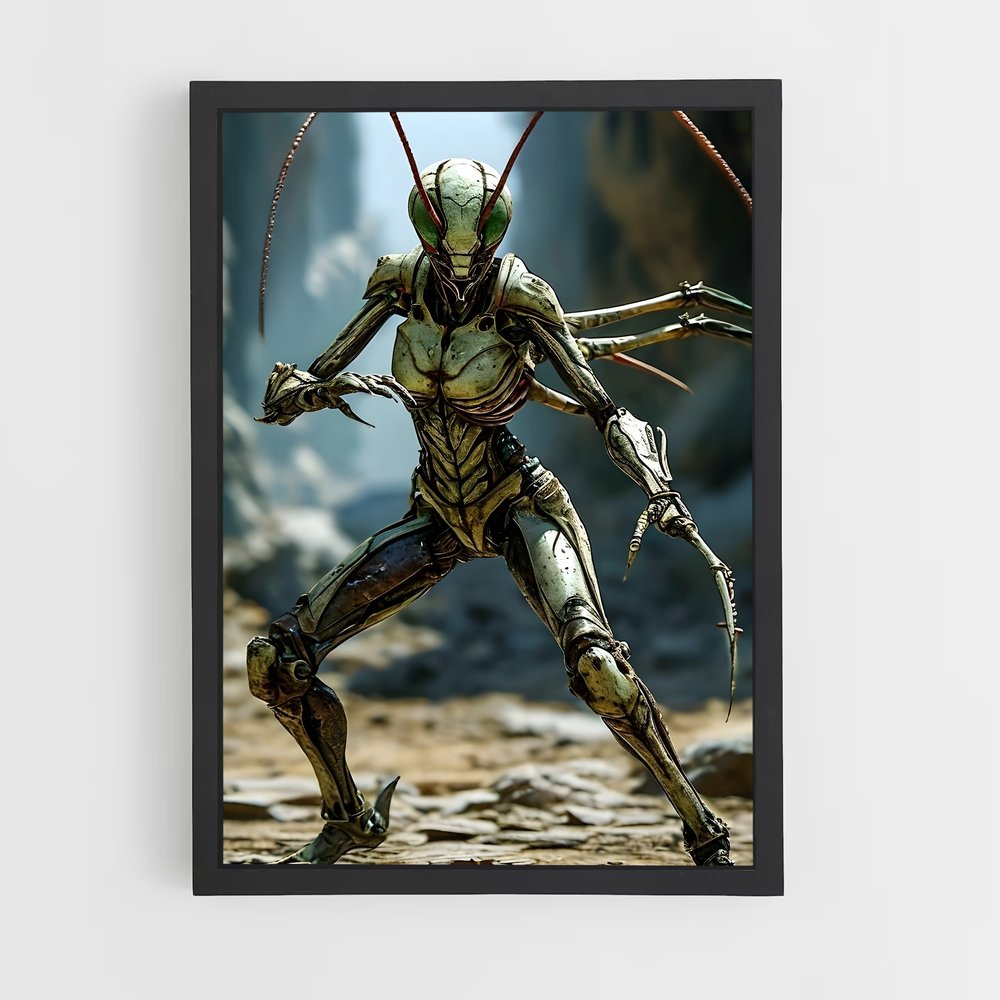 ap-insectoid alien-4 cadre Noir