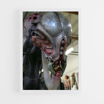 ap-insectoid alien-5 cadre Blanc