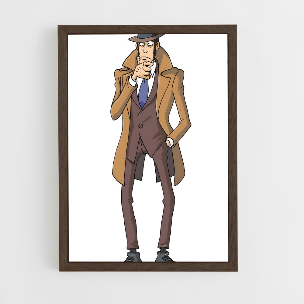 ap-inspector zenigata-2 cadre Bois foncé