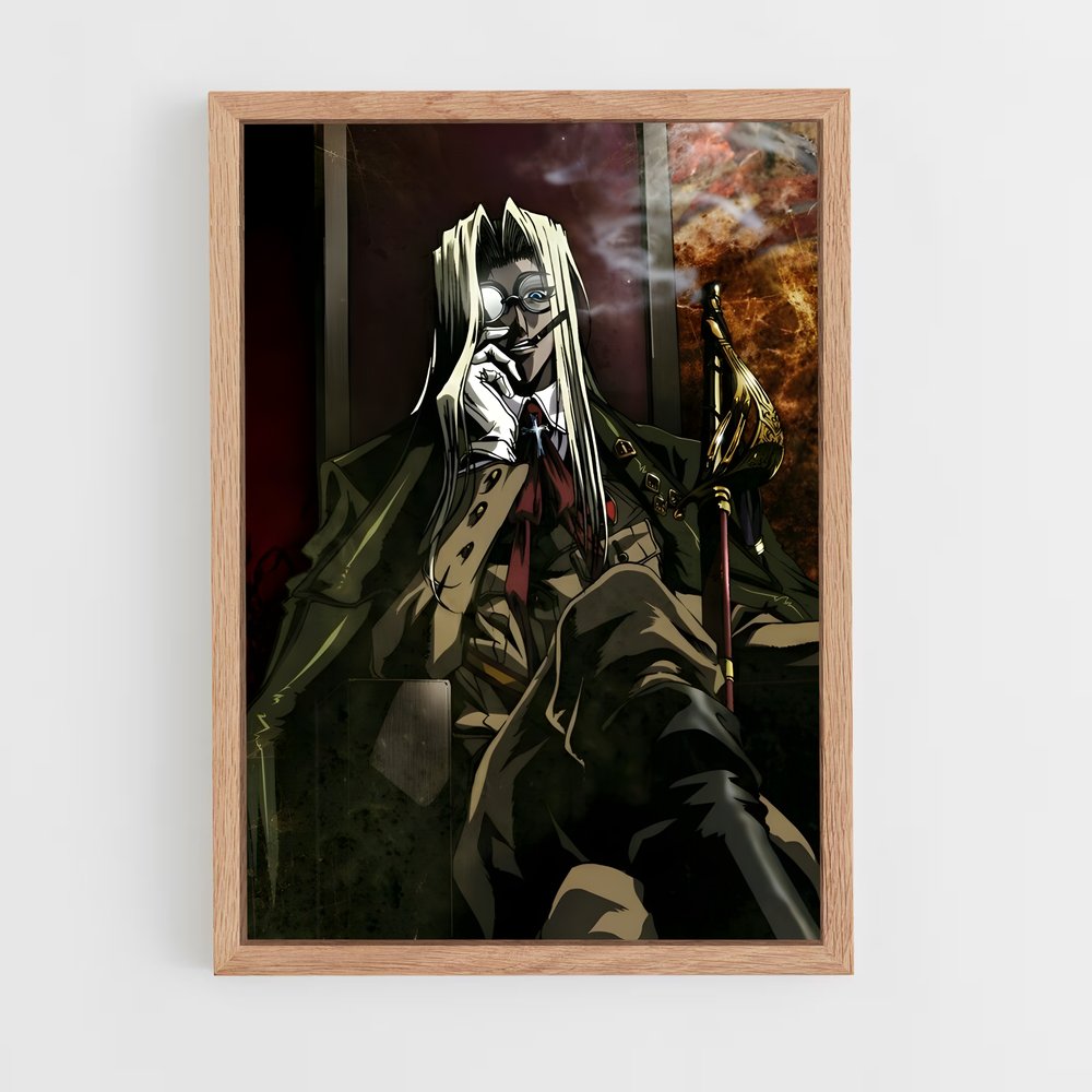 ap-integra hellsing-1 cadre Bois clair