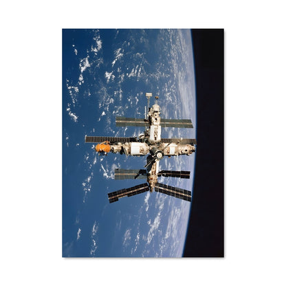 Poster Station Spatiale International