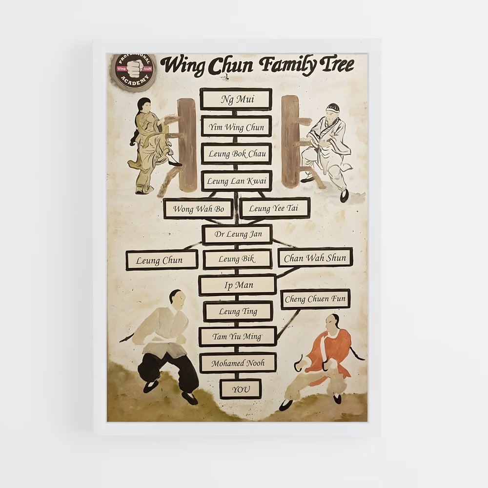 ap-international wing chun organization-1 cadre Blanc