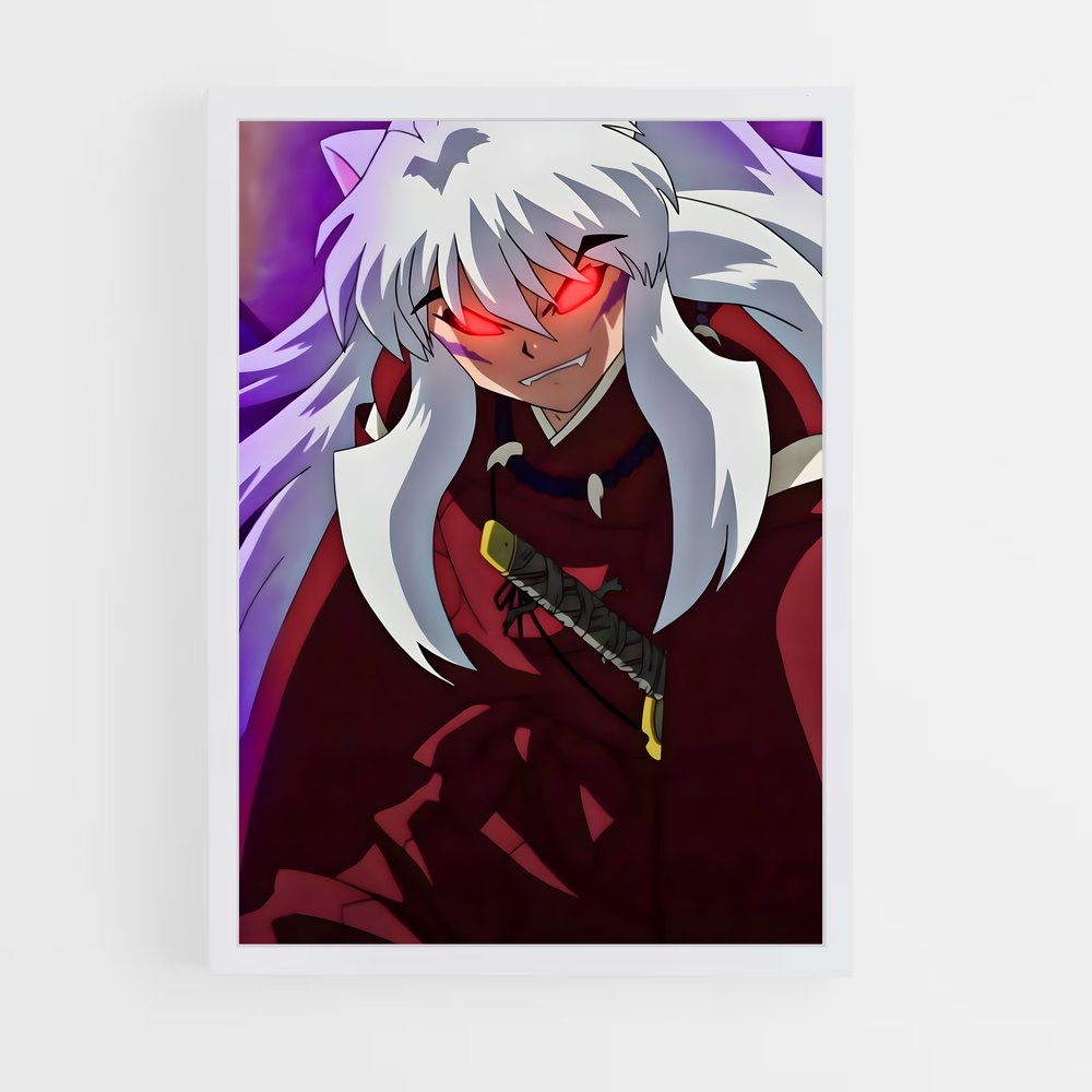 ap-inuyasha half demon-1 cadre Blanc