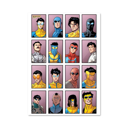 Poster Les Visages de l'Infinie