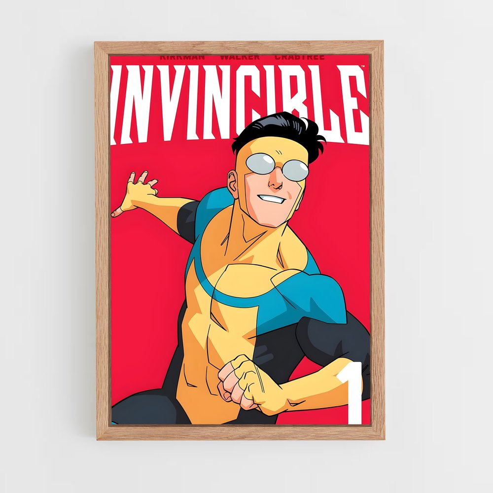 ap-invincible-7 cadre Bois clair