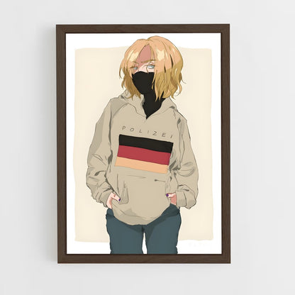 ap-iq r6-1 cadre Bois foncé