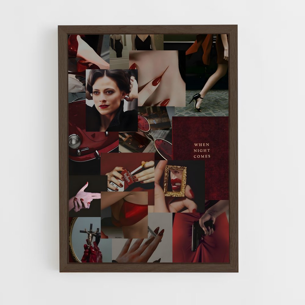 ap-irene adler-6 cadre Bois foncé