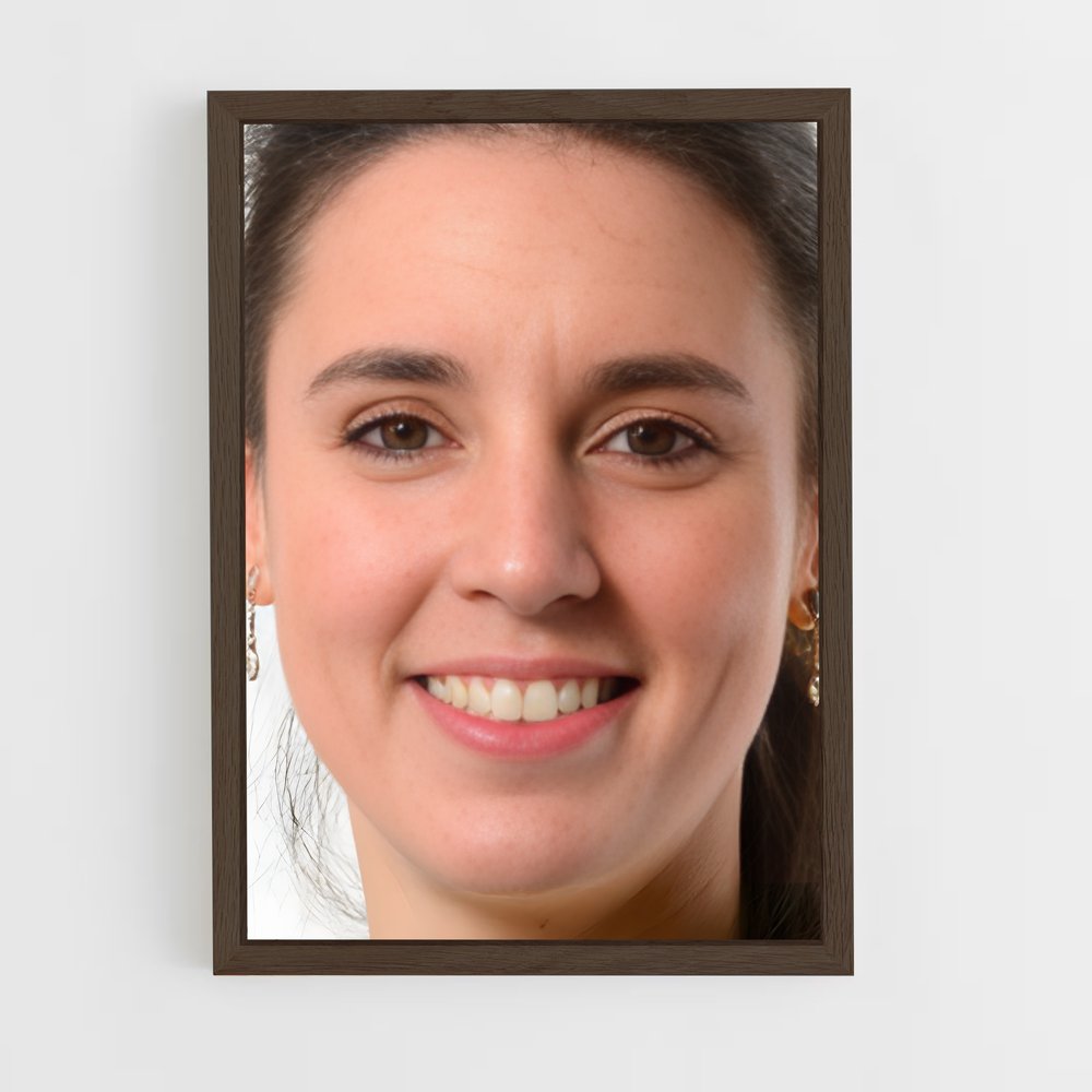 ap-irene montero-2 cadre Bois foncé