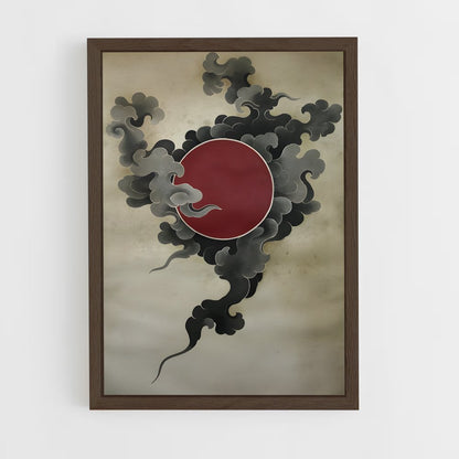 ap-irezumi-1 cadre Bois foncé