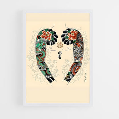 ap-irezumi-2 cadre Blanc