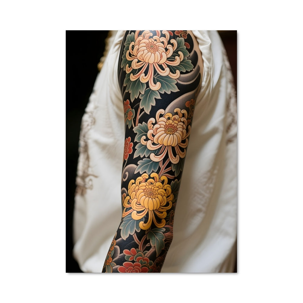 Poster Femme Irezumi