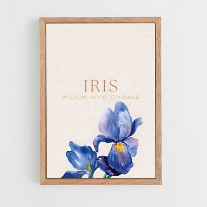 ap-iris-7 cadre Bois clair