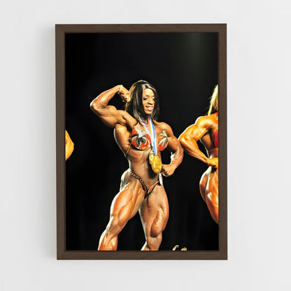 ap-iris kyle-4 cadre Bois foncé