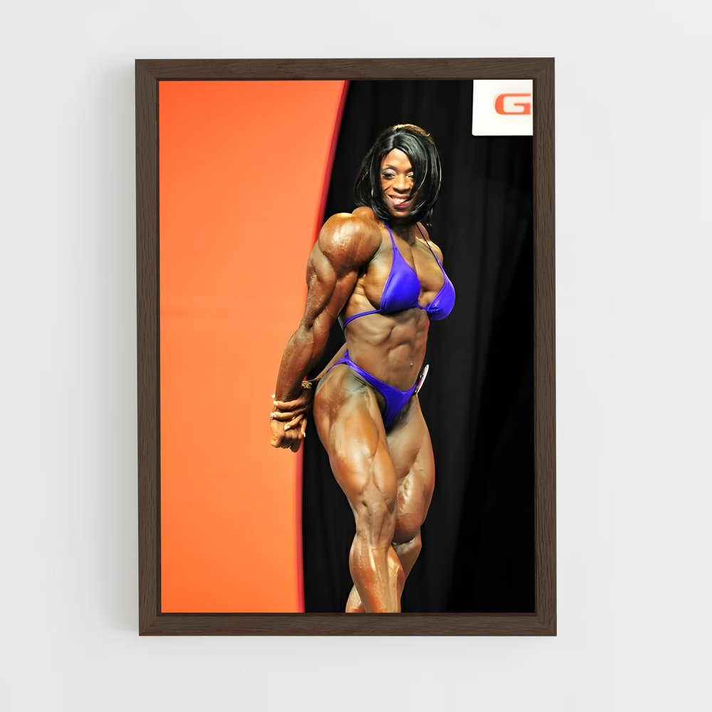 ap-iris kyle-7 cadre Bois foncé