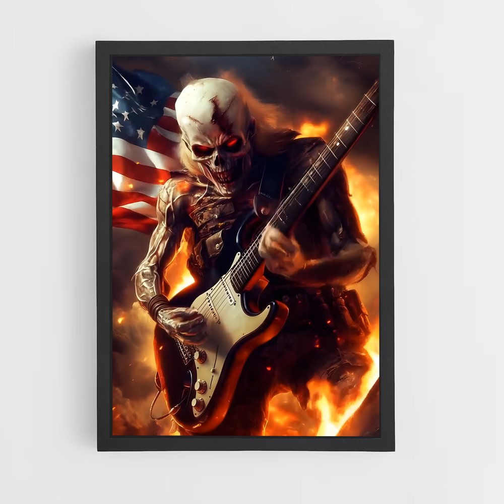ap-iron maiden-2 cadre Noir