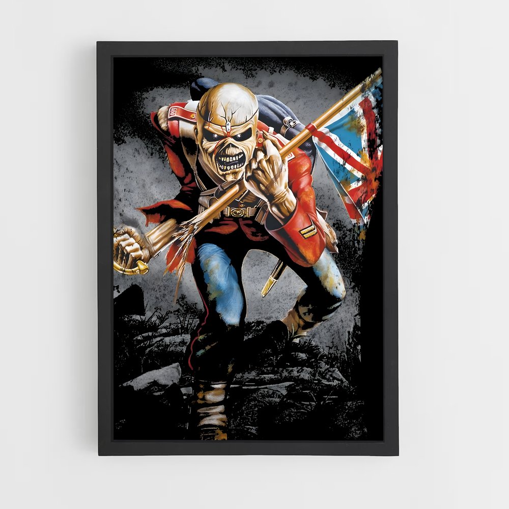 ap-iron maiden-4 cadre Noir