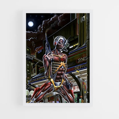ap-iron maiden-5 cadre Blanc