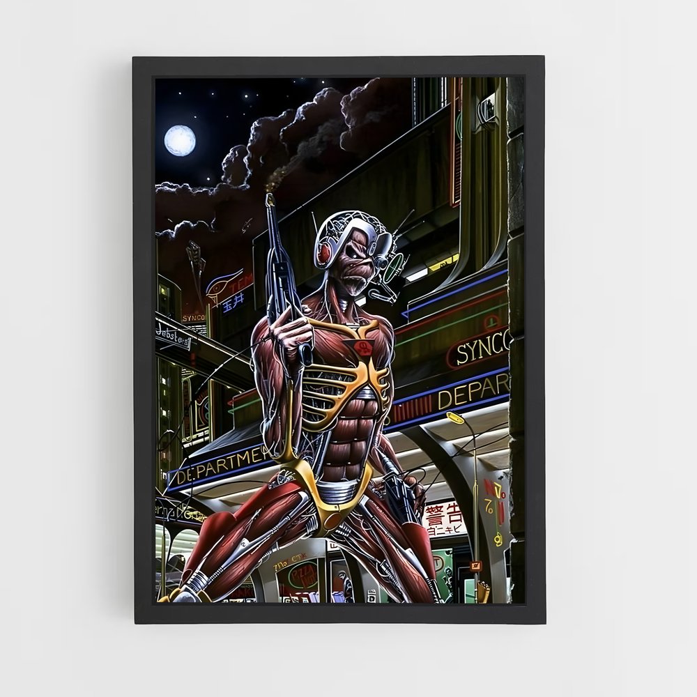 ap-iron maiden-5 cadre Noir