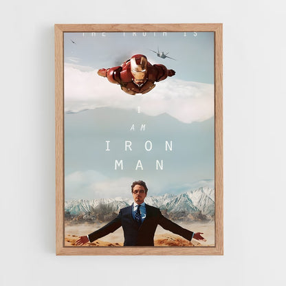ap-iron man-3 cadre Bois clair