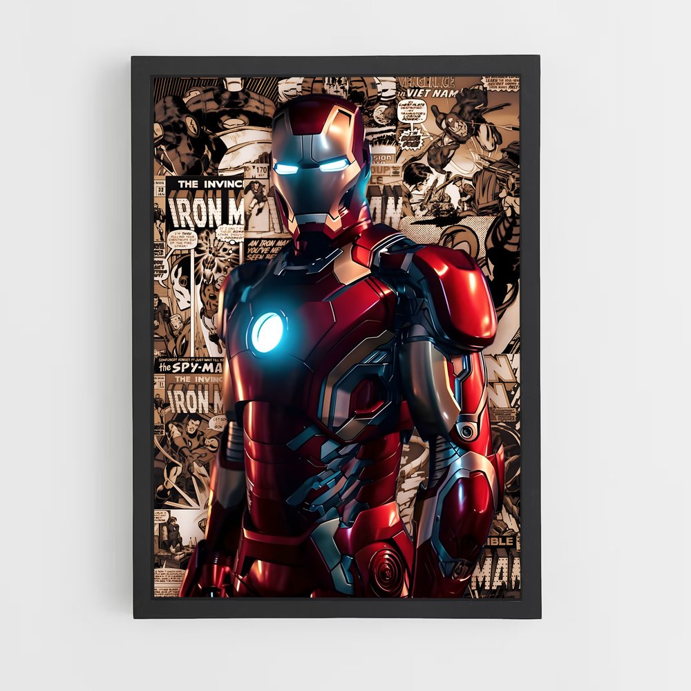 ap-iron man-4 cadre Noir