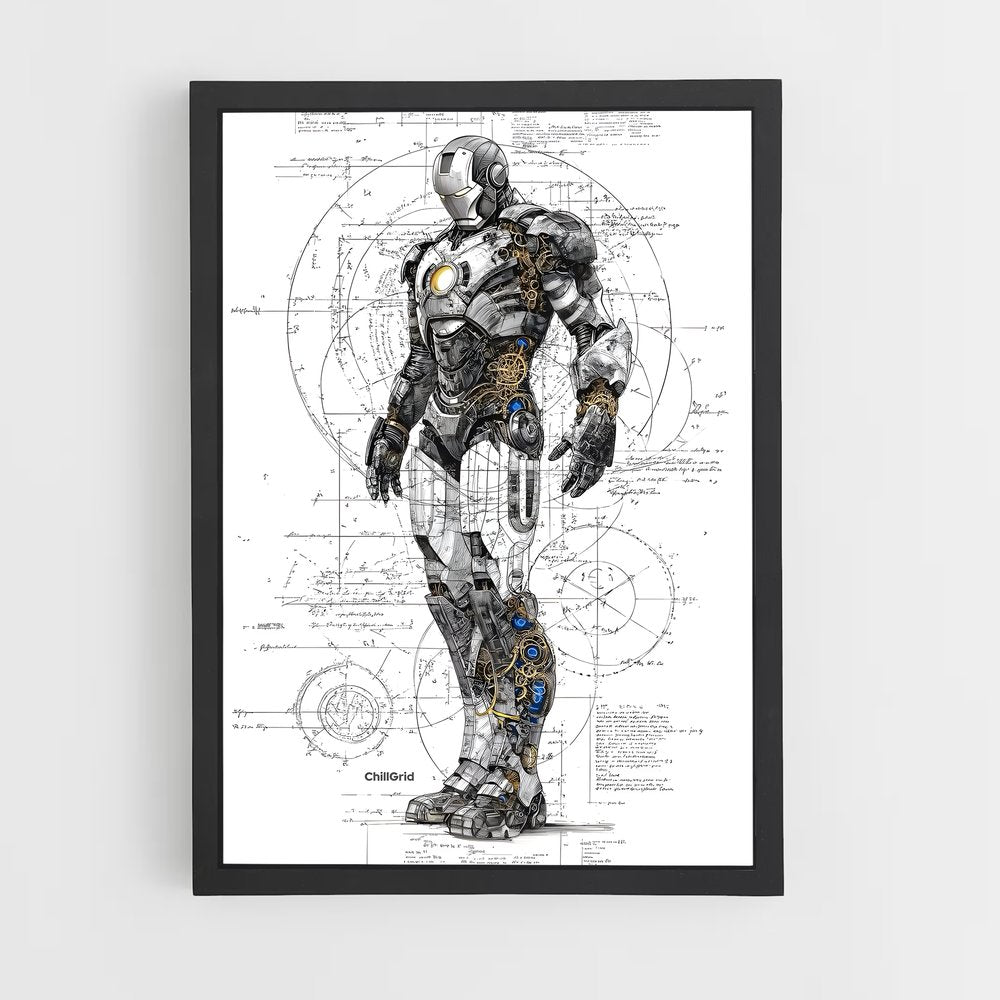 ap-iron man-5 cadre Noir