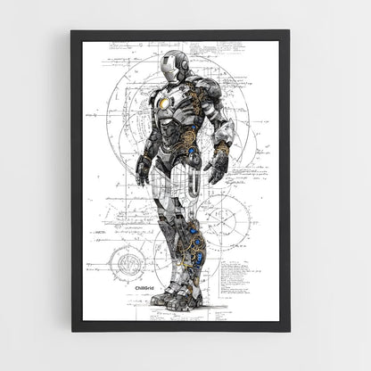 ap-iron man-5 cadre Noir