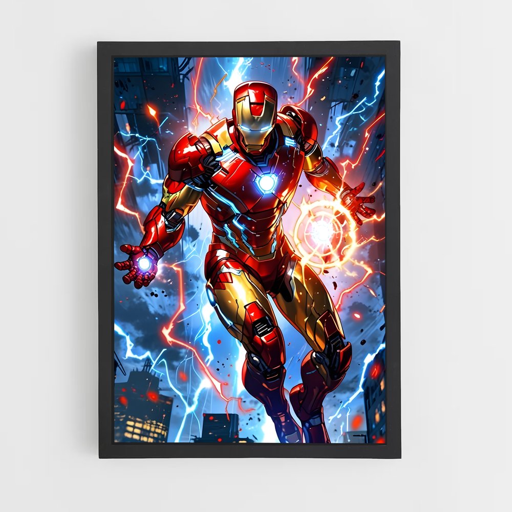 ap-iron man-8 cadre Noir