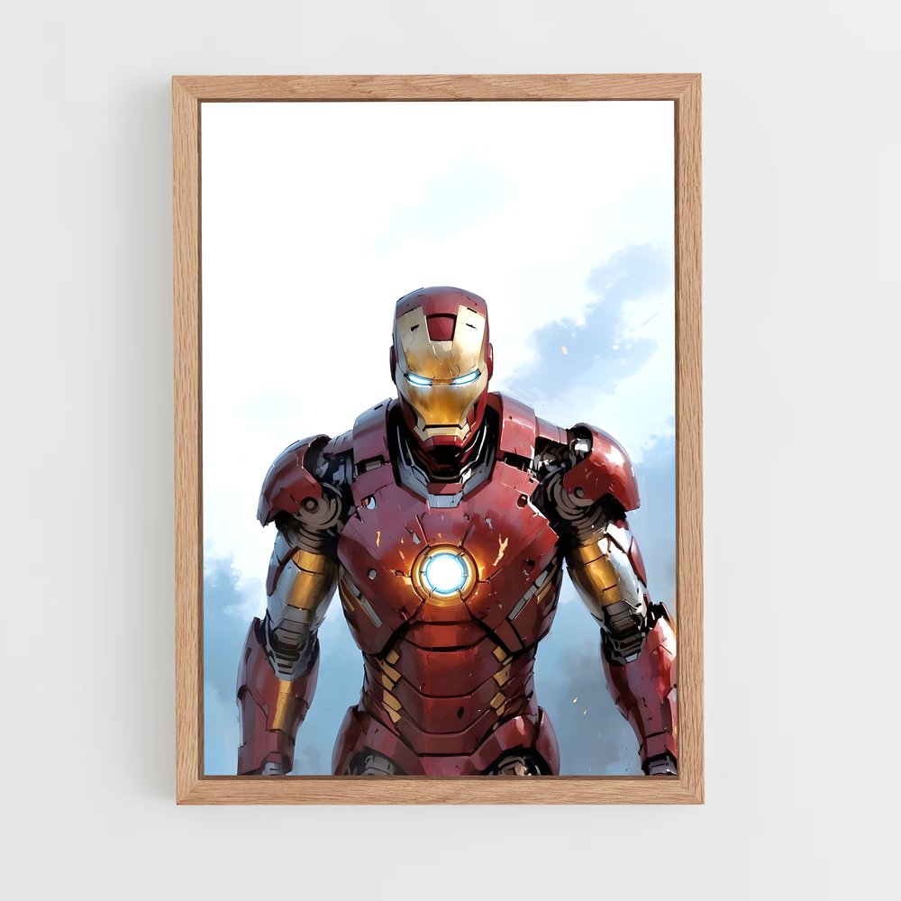 ap-iron man-9 cadre Bois clair