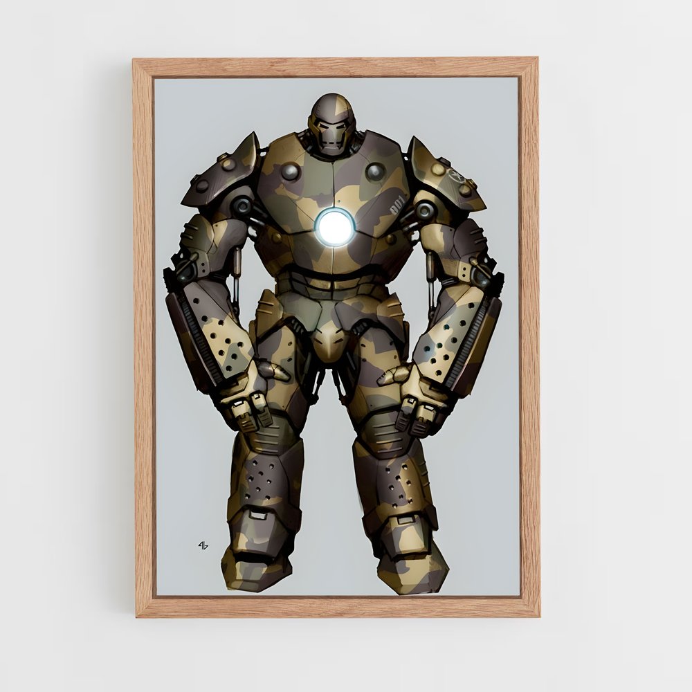 ap-iron monger-1 cadre Bois clair