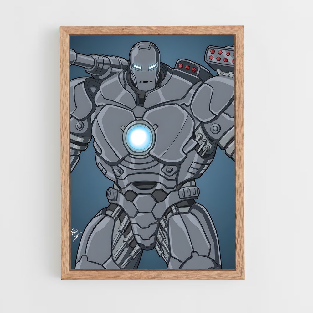ap-iron monger-2 cadre Bois clair