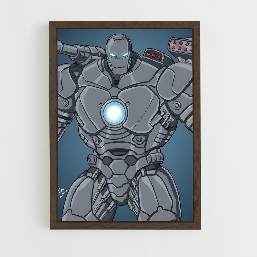 ap-iron monger-2 cadre Bois foncé